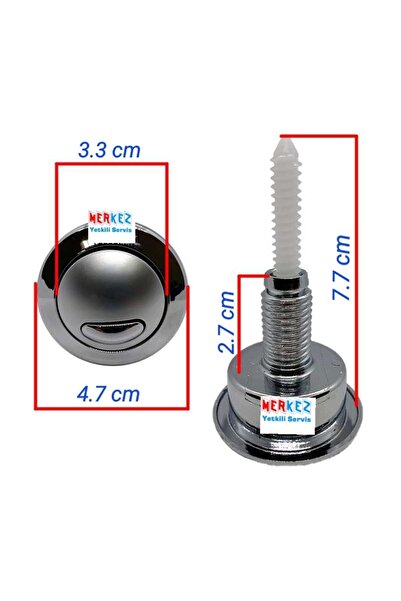 Eca Serel Klozet Rezervuar İç Takım Basma Buton Düğmesi