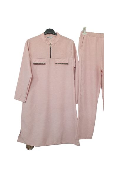 GGMM Σετ με φερμουάρ Judge Collar Tunic και παντελόνι με σχέδιο