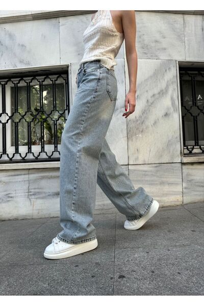 DEEFWEAR Y2k Snow Wash - Φαρδύ τζιν παντελόνι