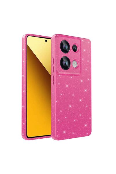 Nezih Case Xiaomi Redmi Note 13 Pro 4g Uyumlu Kamera Korumalı Simli Işıltılı ...