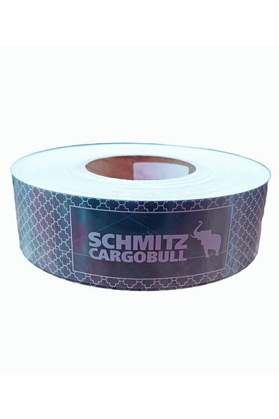 POLATLI OTO AKSESUAR Schmitz 1 Meter Gray Flat Strip Reflector - E Certificated
