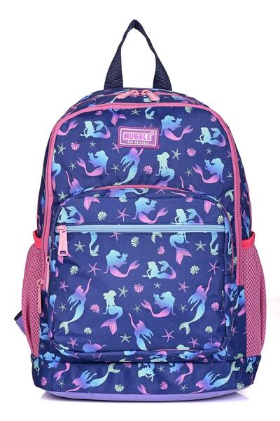 MUGGLE Mu-0266 Ot- Marmaid Mor Okul Sırt Çantası
