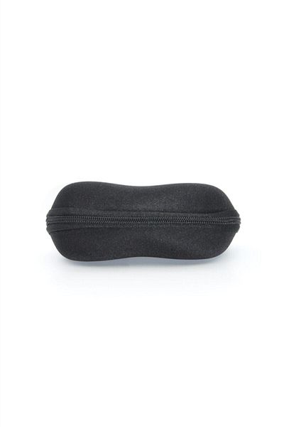 The Lavinia Black Zippered Sunglasses Case