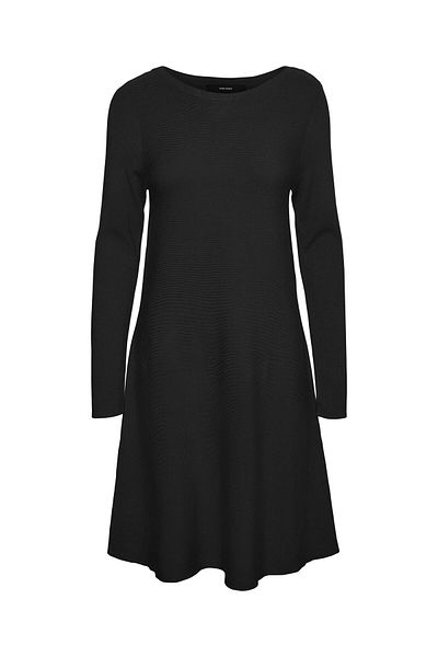 Vero Moda Strickkleid VMNANCY LS BOATNECK DRESS GA BSO