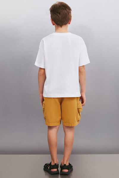 GRIMELANGE White T-Shirt - Men