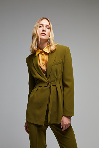 Berr-ın Yellow Gradient Patterned Shirt