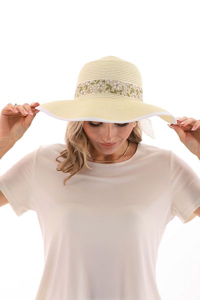 Ritagarcia Wicker Visor - Bow Design