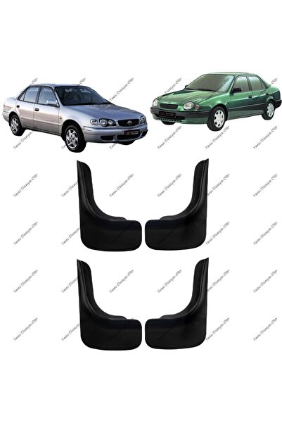 YeniDünyaOto Toyota Corolla 1998-2002 4lü Paçalık Çamurluk Tozluk Tyt0ux006