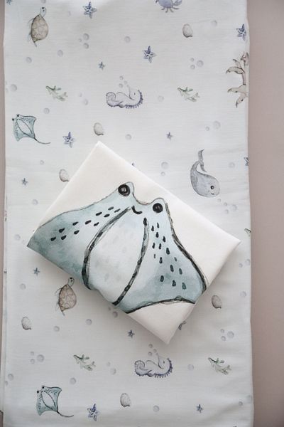 Tiny Sloth Submarine Patterned Elastic Sheet