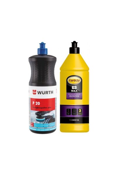 Würth Pasta Cila Seti 1 Kg P20 Pasta-1 Lt G3 Wax Cila