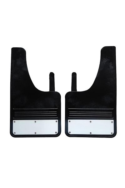 YeniDünyaOto 2-Piece Pick Up (PICKUP) Pickup Truck Amarok Hilux Dmax Ranger Navara EtcMudflap Mudguard Dust Cover Byz0pz001