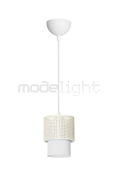 Modelight DALYA TEKLİ SARKIT BEYAZ HASIR -OPAL OPTİK SALON-OTURMA-ÇOCUK-YEMEK-YATAK ODASI--ANTRE-MUTFAK