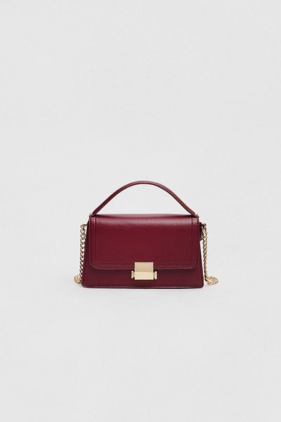 Stradivarius Std Classic Crossbody Double Handle Bag