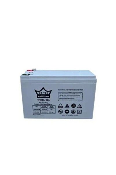 ORTEC 12 Volt 9 Amper Snappy Araba Oyuncak Araba Aküsü Pili Batarya 12V 9AH