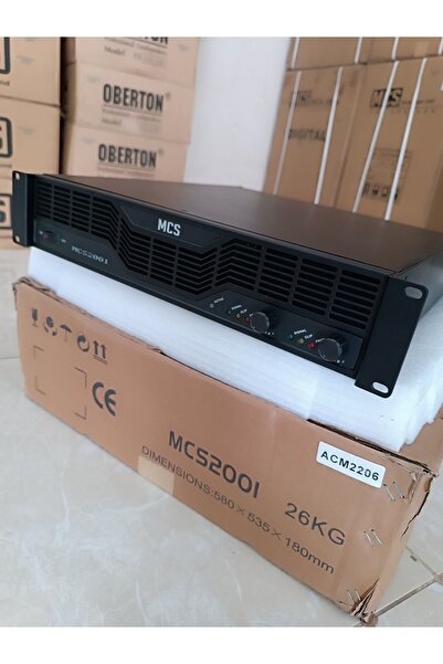 MCS 2001 POWER AMFİ