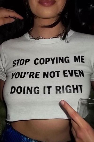 Carpe Crop Top - Slide Cut