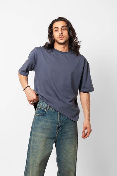 Sekizbiraltı Μπλουζάκι 816 Design Smoked Premium Oversize - Basic