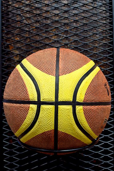 VERTEX Size 7 Non-Slip Rubber Basketball Ball - Semi Prof Power Grip Tb-5008
