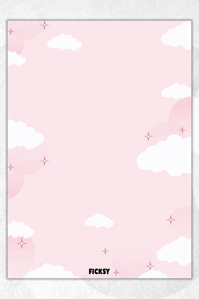 Ficksy A5 Size Cloud Note Paper - 50 Sheets To Do List Memo Pad