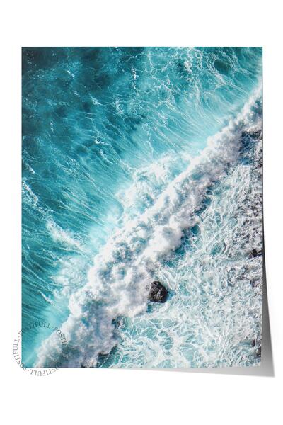 Postifull Poster fără cadru, pictură cu tematică de vară NR:25, fotografie Da...