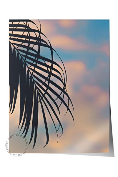 Postifull Poster bez okvira, letnja tematska slika BR:16, fotografija zalaska...