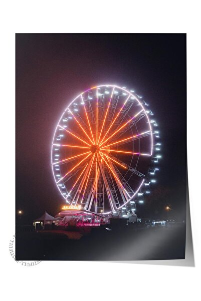 Postifull Безрамна постер, картина с лятна тематика № 194, снимка на виенско ...