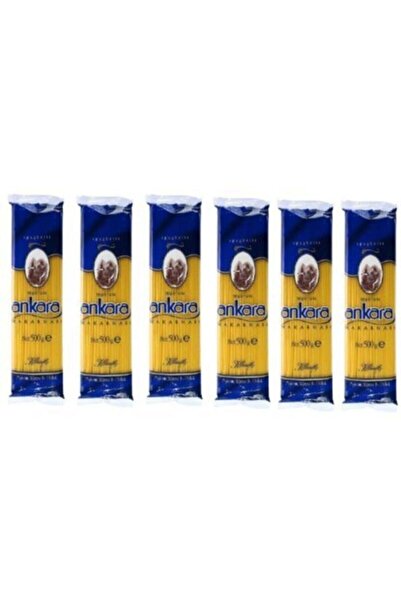 Ankara Spagetti Makarna 500 gr 6 Adet