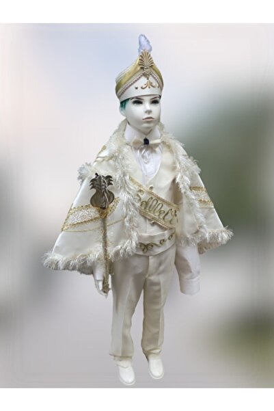 Genel Markalar Denbu Tekstil Sünnet Kıyafeti 9 Parça Krem Renk