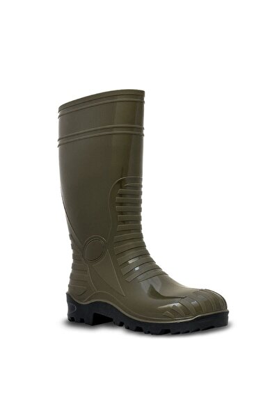 Genel Markalar Palalı Pvc Sanayi Ve Tarım Iş Çizmesi Yeşil No 42