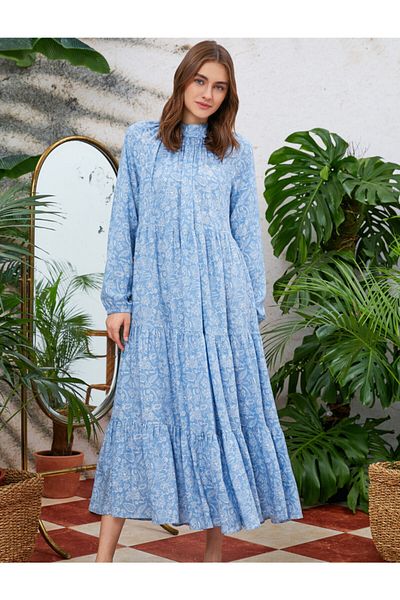 Koton Rochie cu modele cu mânecă lungă