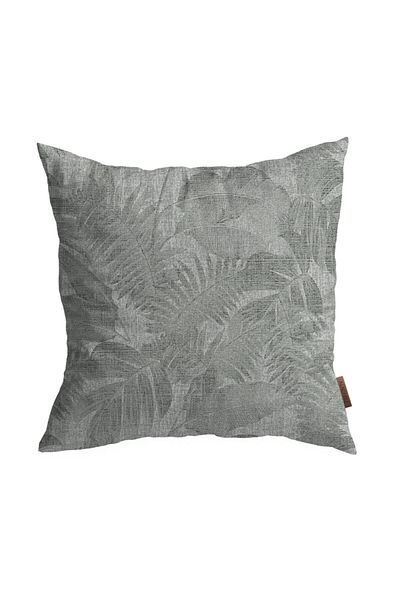 Alacastore 50x50 Gri ​​Frunze de Palmier Model Pernă Decorativă Husă de Pernă