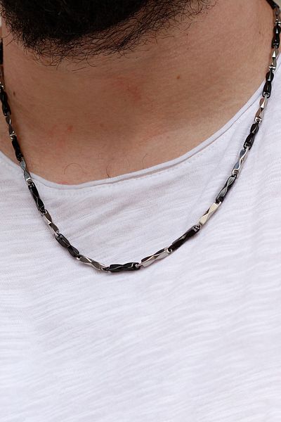 TESBİHCİBABA 316L Steel Necklace - Season's Trend Tb9629