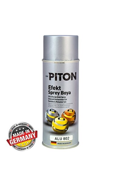 Piton Efekt Sprey Boya Ultra Parlak Aluminium 802 - 400 ml