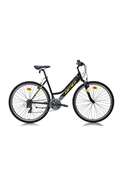 Carraro Active 292 28 Jant 21 Vites Bayan Bisikleti Siyah Turkuaz 40cm