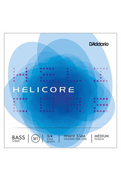 Genel Markalar D'Addario Hp610 3/4M Helicore Hybrid Kontrabas Teli