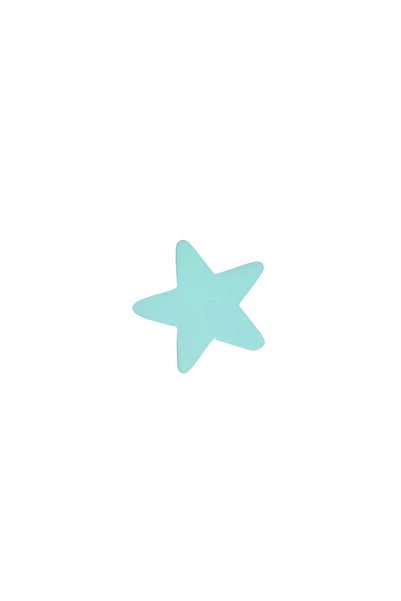 TURUNÇ AKSESUAR Little Blue Star Handle - Width 5 cm Length 5 cm Baby Kids Te...