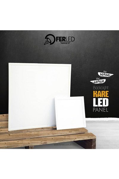 Ferled 18W 30X30 Led Panel Daylight 3500K Backlight Car Breaker