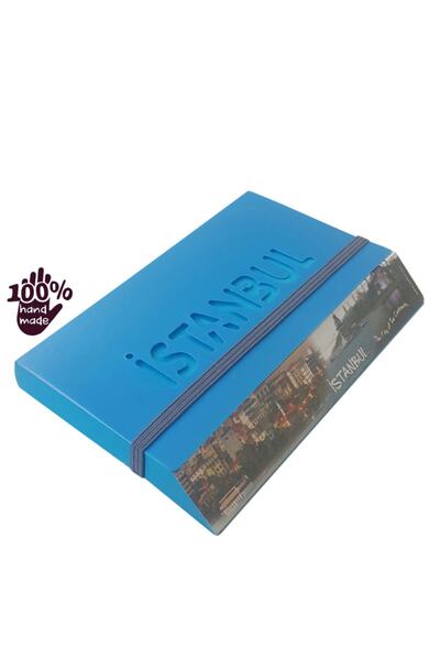 direkt-al دفتر ملاحظات اسطنبول غطاء بولي كلوريد الفينيل مطاطي قطع زاوية خاصة