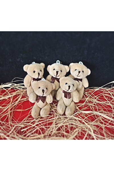 SENİSSTORE 10 cm Sevimli Anahtarlık Ayıcık 5 Adet
