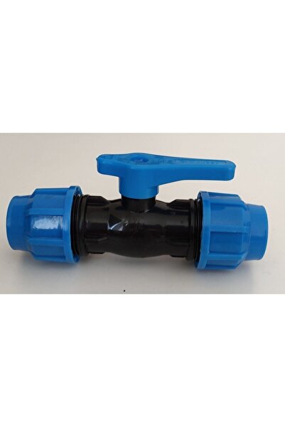 AKSUFEZ 25 Lik Kaplin Vana Mavi Seri Geçmeli Puşvit Küresel Vana Kgv2025025000