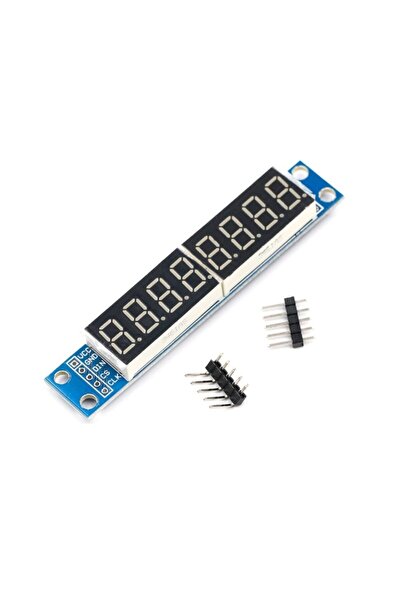 Alkatronik Max7219 8 Hane Seri 7 Segment Ekran Ekran 8 Digit Dijital Seri
