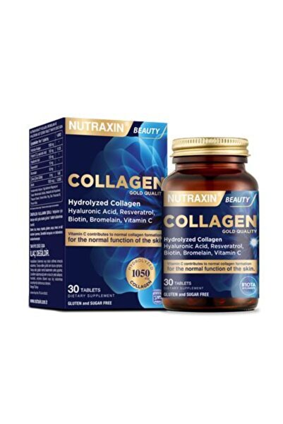 Nutraxin Tip 1 Ve Tip 3 Hidrolize Kolajen Içeren 30 Tablet