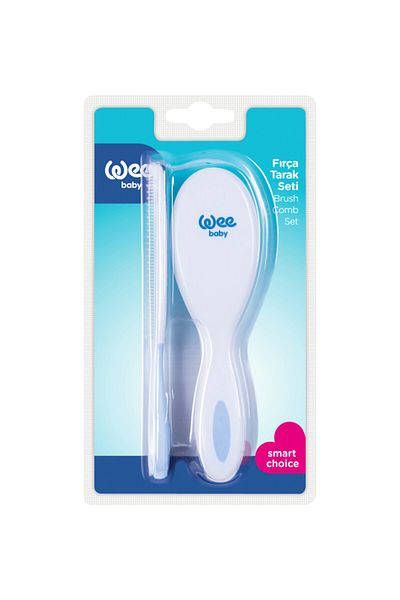 Wee Baby Brush Comb Set Blue K:803