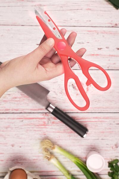 Anadolu Saray Çarşısı Practical Multi-Purpose Kitchen Scissors |   Chicken Du...