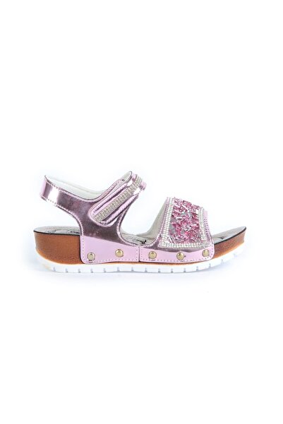 Ayakcenter 335-8 Rose Velcro Girls' Sandals