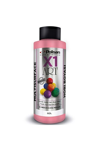 Polisan X1art Gül Multisurface Hobi Boyası 120ml