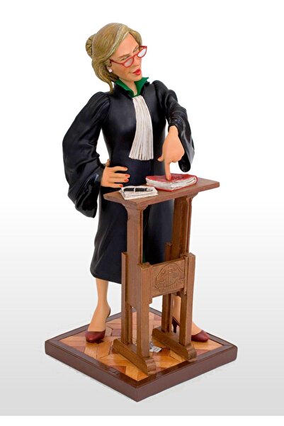 Genel Markalar Biblolar Lady Lawyer Kadın Avukat Biblo 17x19x42 Cm | Sertifik...