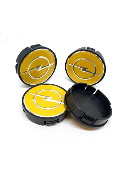 YED Opel Jant Göbeği 65/62mm Sarı 62mm Yuva 4 Lü Set
