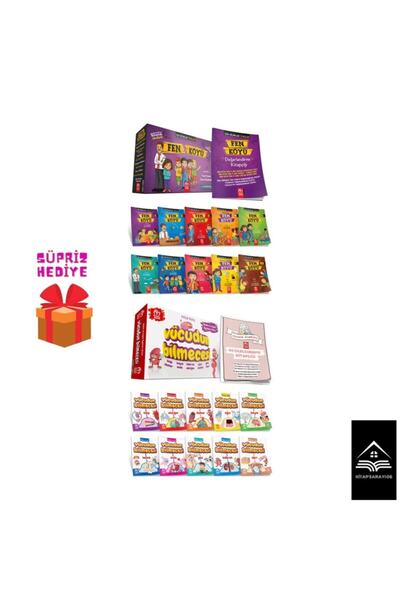 Model Yayınları 3.ve 4.sınıflar Için Fen Köyü 10'lu Hikaye + Vücudun Bilmeces...