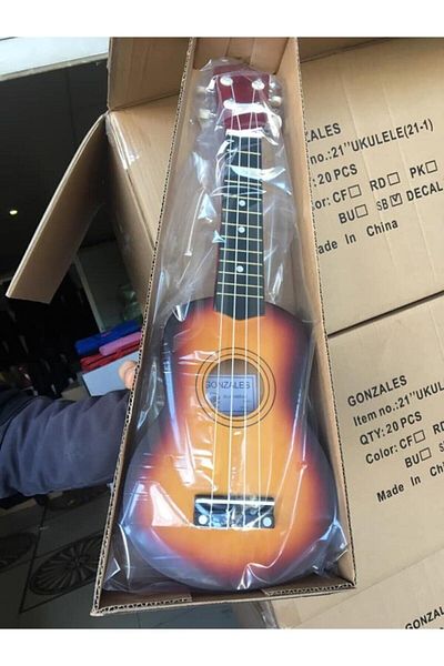 gonzales Soprano Boy Sunburst Color Ukulele Plectrums Xu-21-1